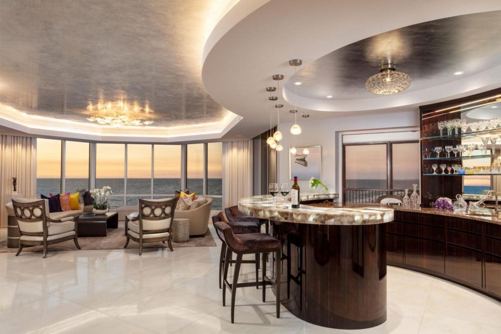 Beautiful view of Luxury Condominium Building Renovation